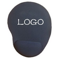 Oval Mouse Pad With Wrist Rest